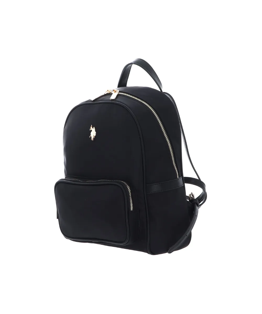 U.S. POLO ASSN. WOMEN ST CLAIRE SLIM BACKPACK NYLON IN BLACK