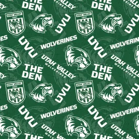 Utah Valley University Zipper Bag