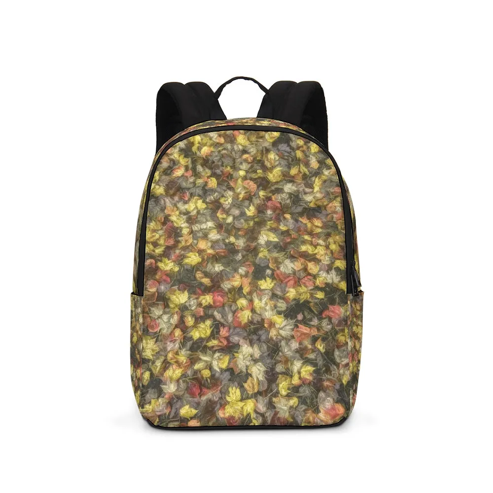 Van Gogh's Leaves of Fall Large Backpack