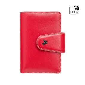 Visconti Poppy Cash & Coin Purse - Red Multi Spectrum