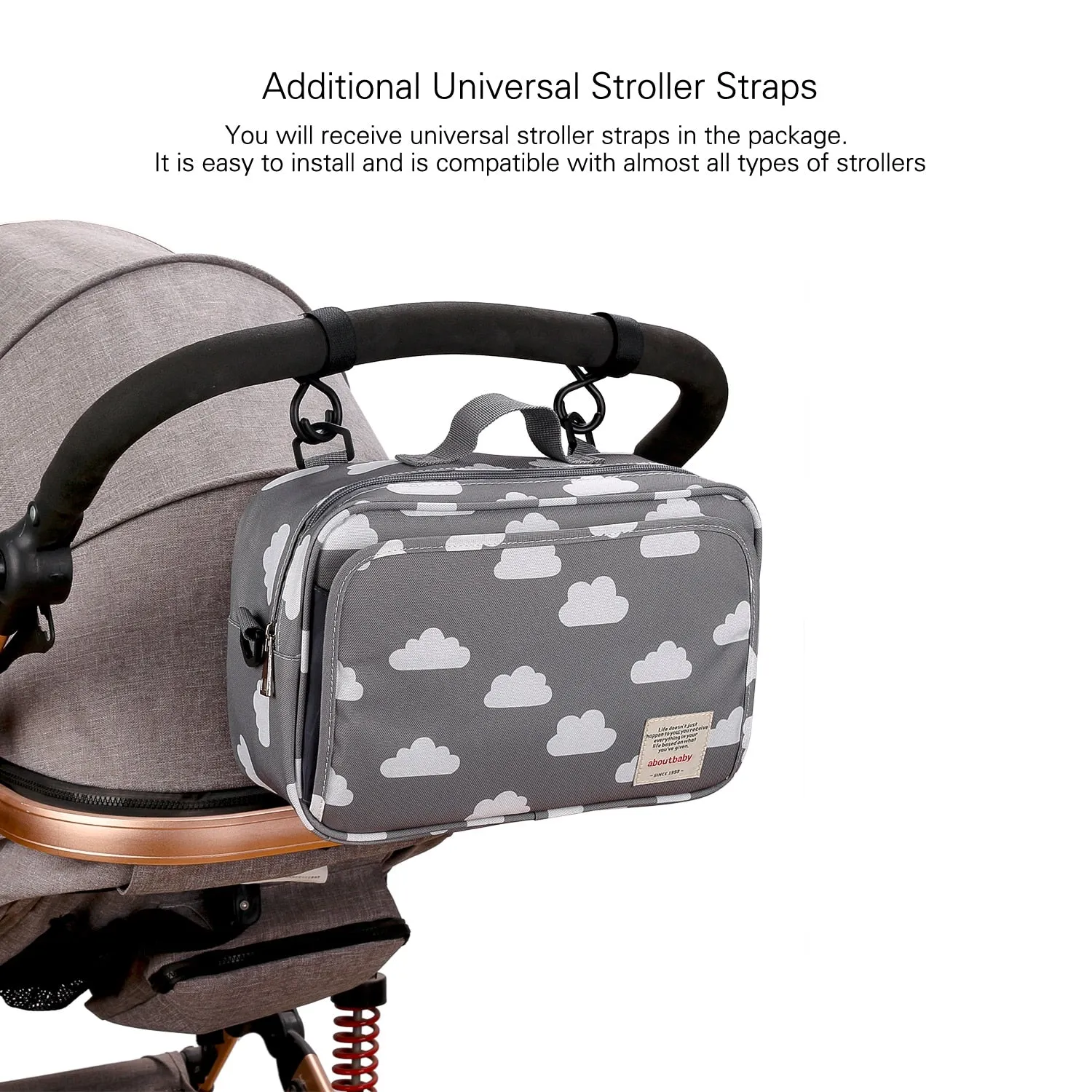 Waterproof Diaper Bag Large Capacity Mommy Travel Bag Multifunctional Maternity Mother Baby Stroller Bags Organizer