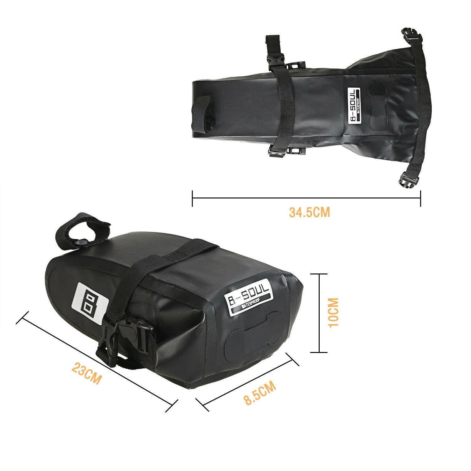 Waterproof Mountain Road Cycling Bike Saddle Bag Bicycle Wedge Pack Rear Back Seat Tail Bag Dry Pouch Sack