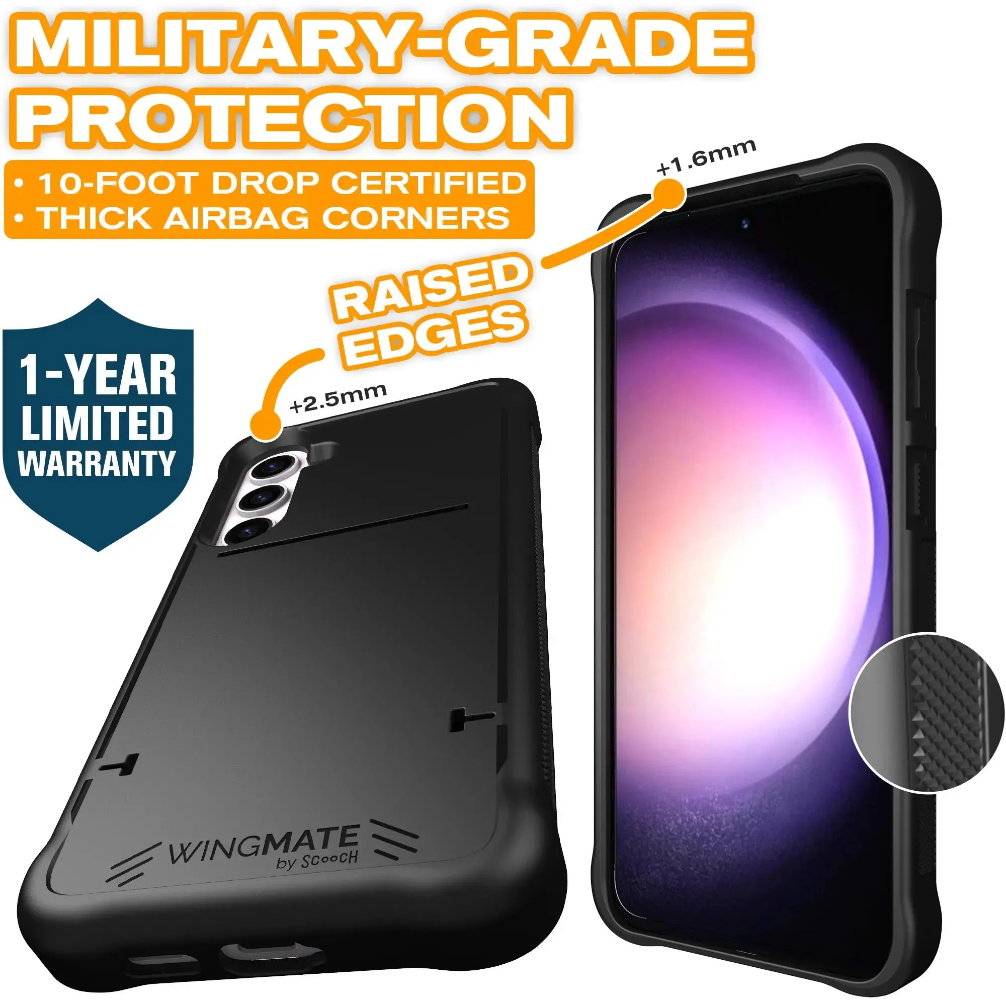 Wingmate Starter Bundle for Samsung Galaxy S24 