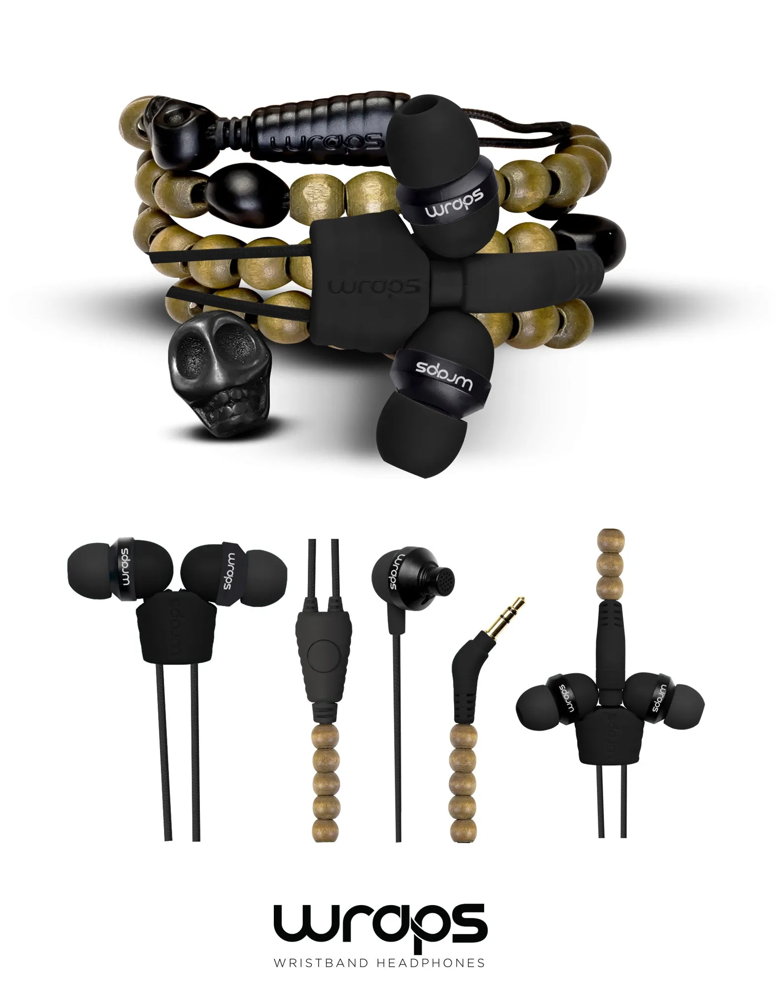 WRAPS Limited Edition In-ear Headphones with Microphone