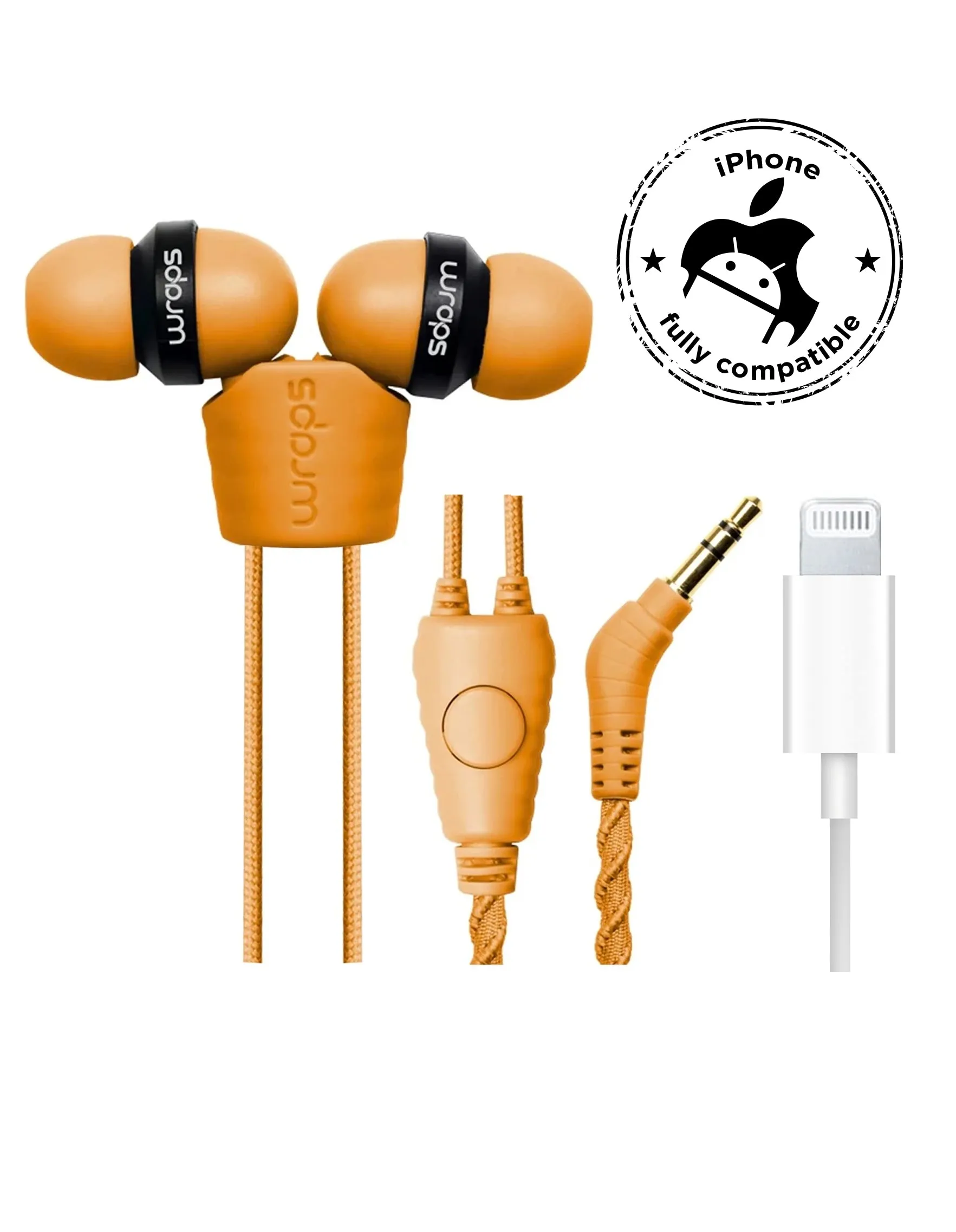 WRAPS Talk In-ear Headphones with Microphone