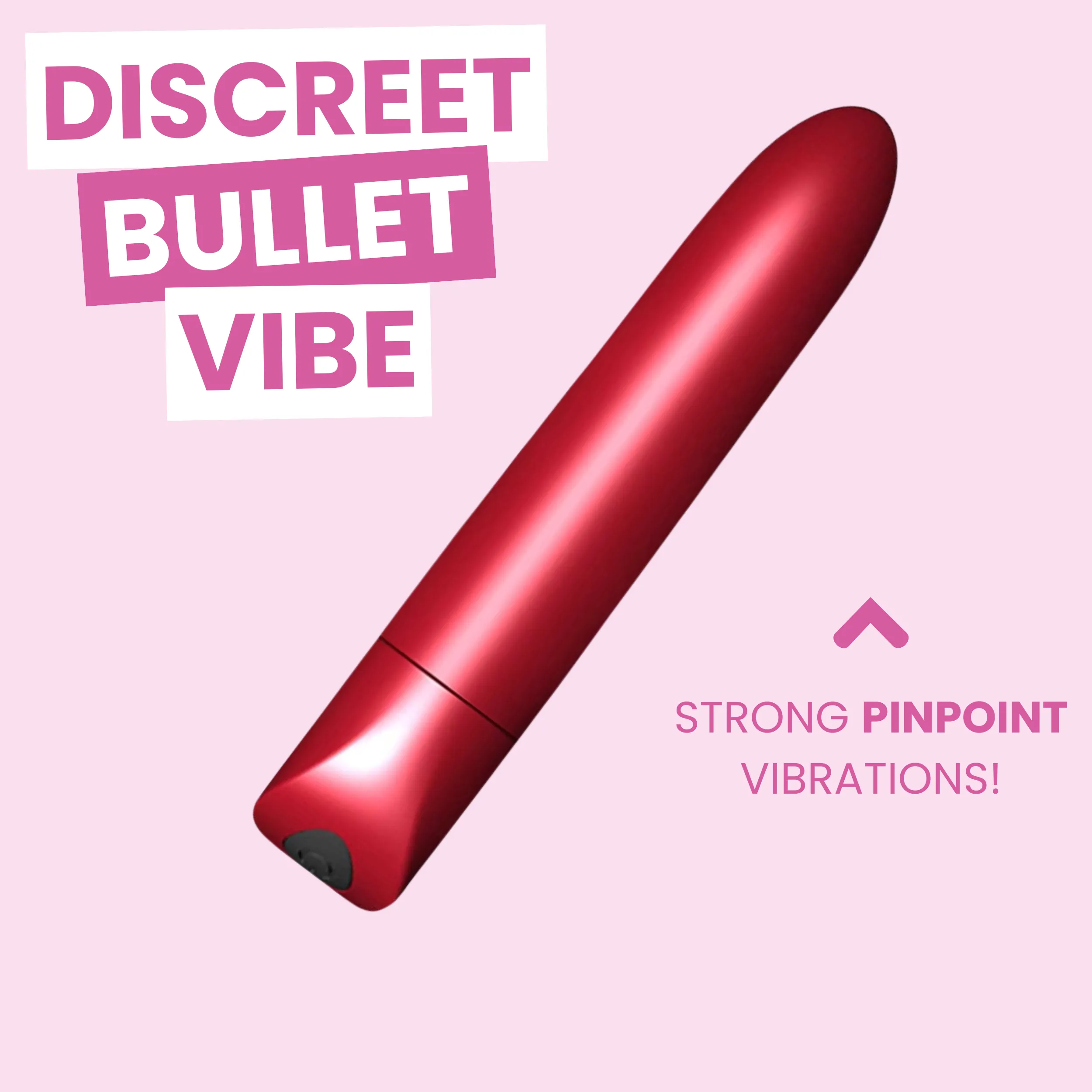 X-Strong Rechargeable Bullet | Powerful Clit Vibrator