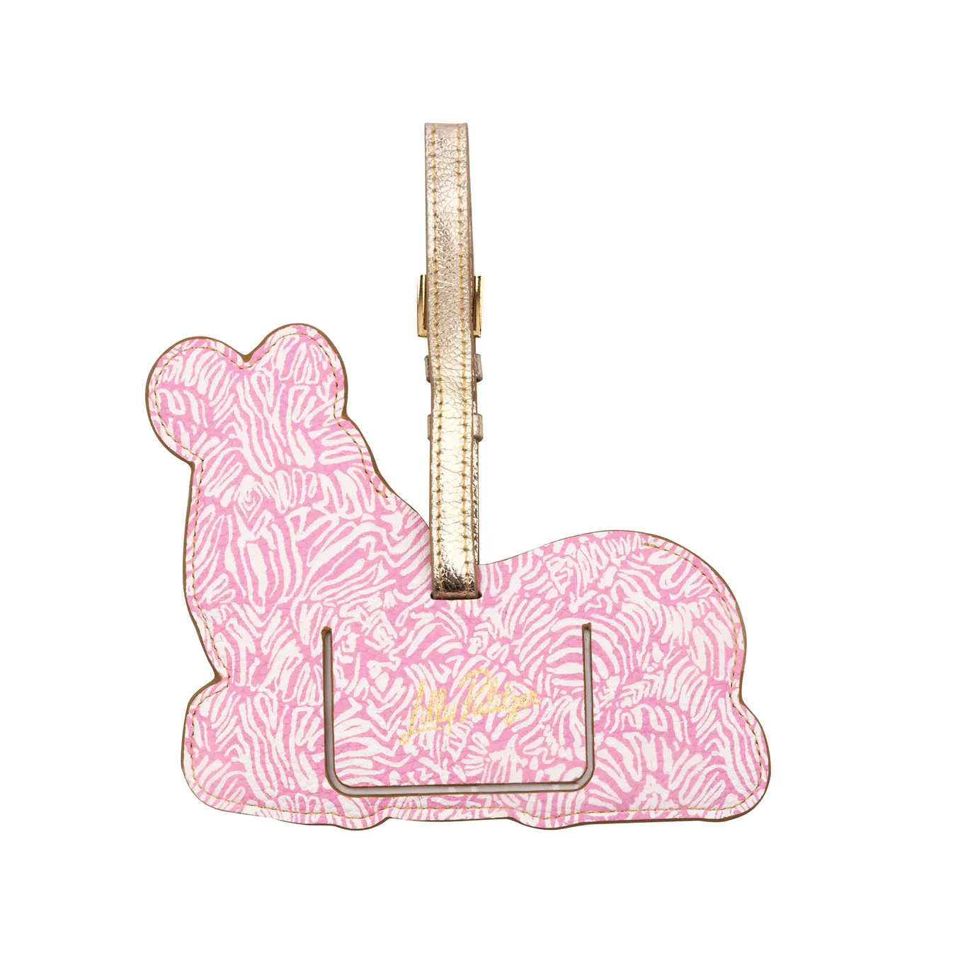 Zee Bebe Conch Shell Pink Luggage Tag by Lilly Pulitzer